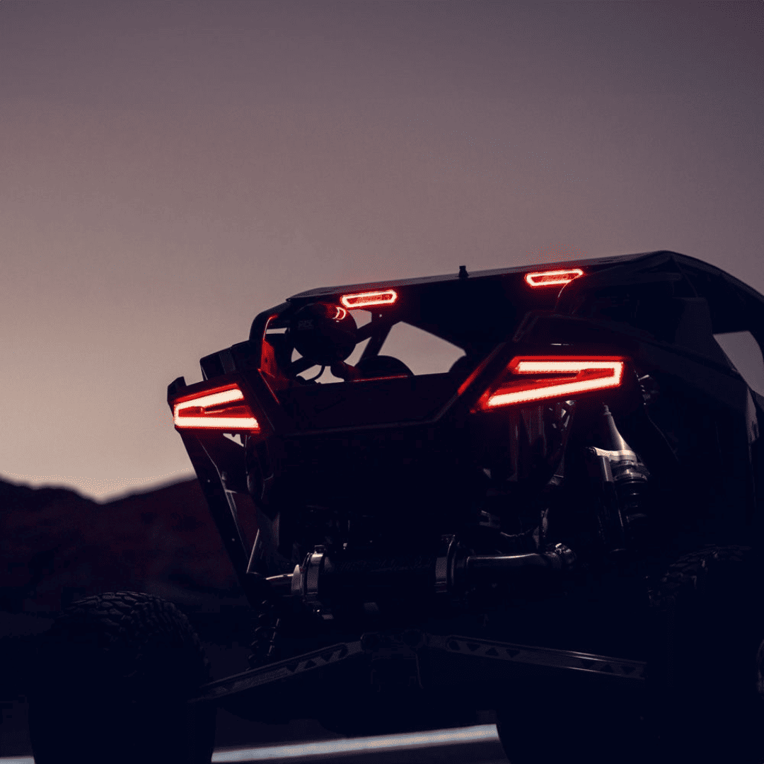 Chase luz trasera roja RIGID - Imagen 3