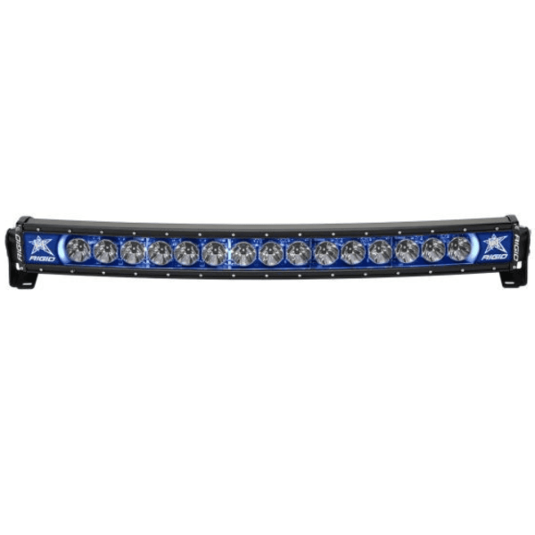 Barra radiance plus 30" azul curva RIGID