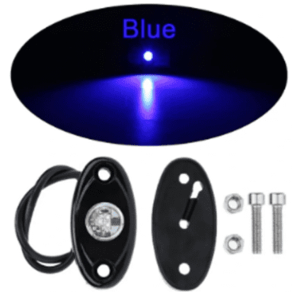 Rocklight azul 3W CRAZY 1pz
