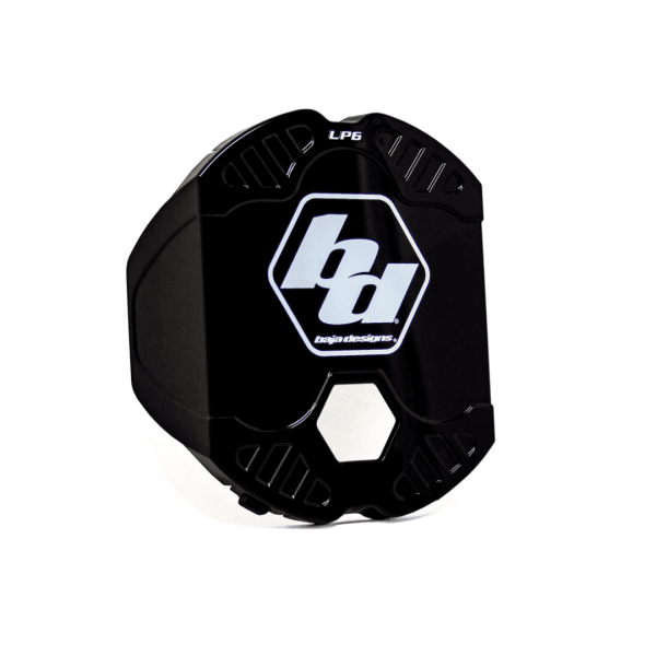 Tapa negra faro LP4 logo BAJA DESIGNS