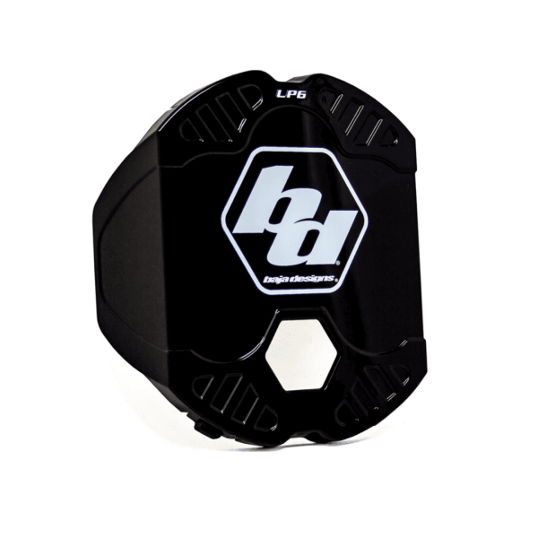 Tapa negra faro LP6 logo BAJA DESIGNS