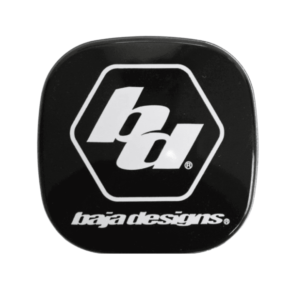 Tapa negra faro XL logo BAJA DESIGNS