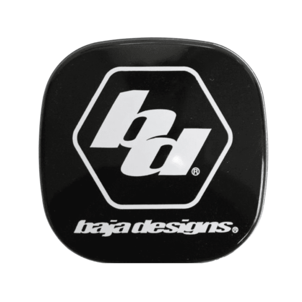 Tapa negra faro squadron logo BAJA DESIGNS