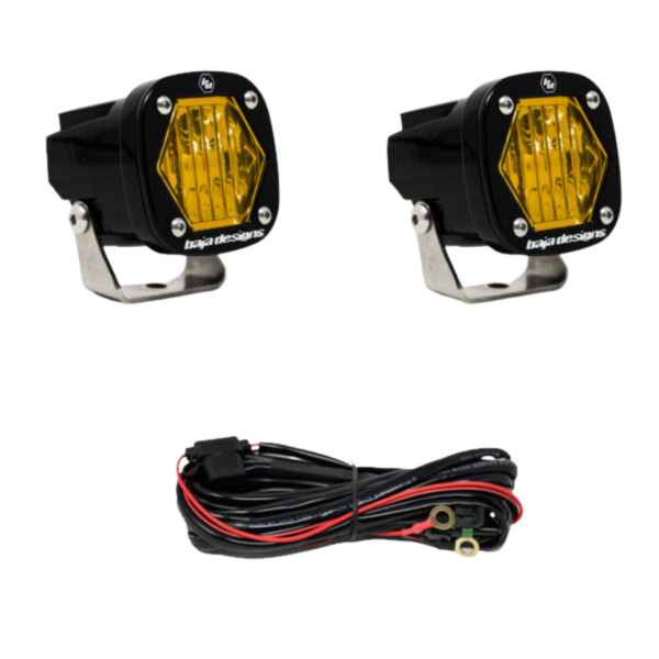 Par de faros S1 (WIDE CORNERING) ambar BAJA DESIGNS