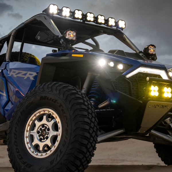 Barra 7 faros XL SPORT con bases PARA rzr pro R - Imagen 2