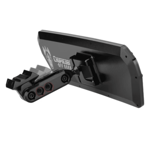 Espejo retrovisor central 11" negro 1.75" chupacabra - Imagen 2