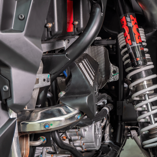 Protector de escape para rzr turbo R DRT - Imagen 2