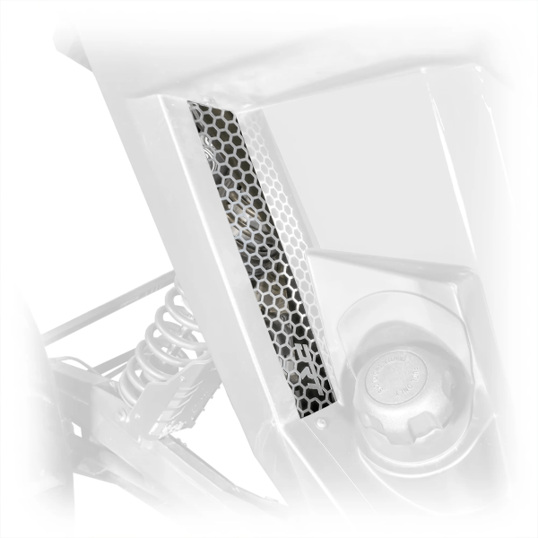 Kit de rejillas laterales para loderas trasera rzr turbo r / pro r DRT - Imagen 3