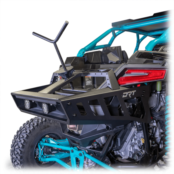 Defensa trasera Desert Runner con porta llantas Rzr pro r DRT - Imagen 2