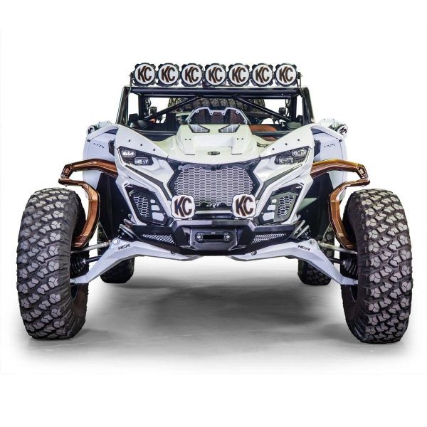 Defensa delantera HD para winch Maverick R DRT - Imagen 7