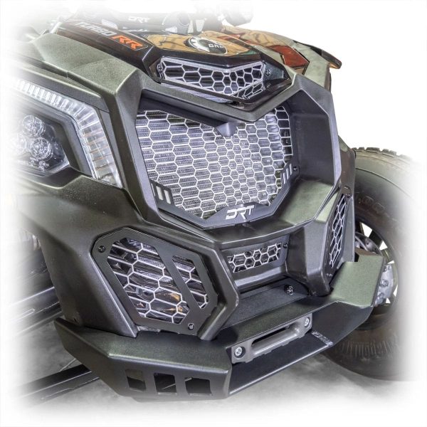 Kit de Parrillas delanteras negras Can am X3 17+ V2 DRT - Imagen 4