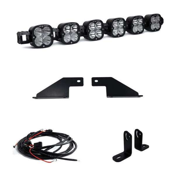 Barra de 6 faros XL SPORT para defensa raptor 21-23  Baja Designs