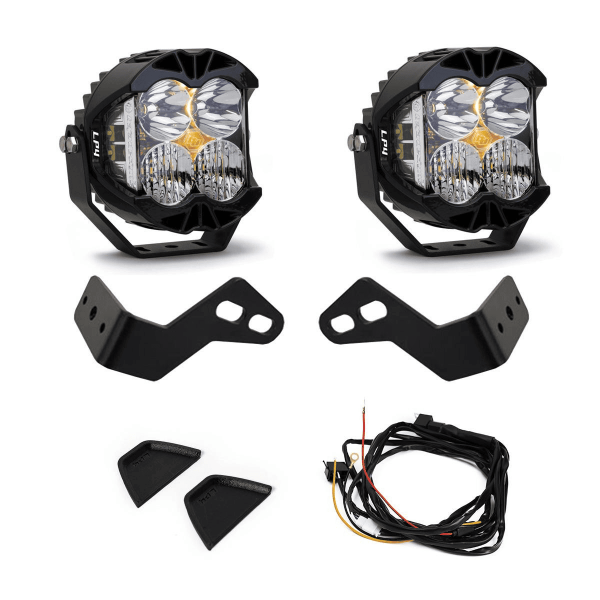 Kit de faros LP4 PRO (driving/combo) para postes maverick r  Baja Designs