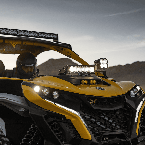 Barra ONX6 (driving/combo) 10" ambar para maverick R  Baja Designs - Imagen 3