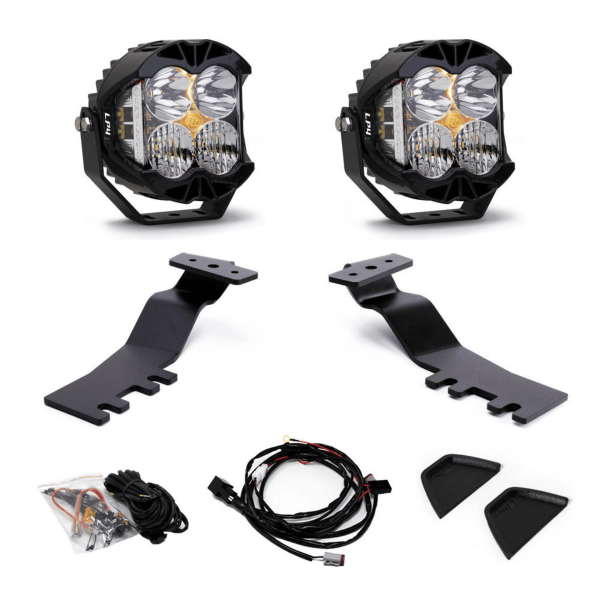 Kit de faros LP4 en pilares tacoma 24+ BAJA DESIGNS