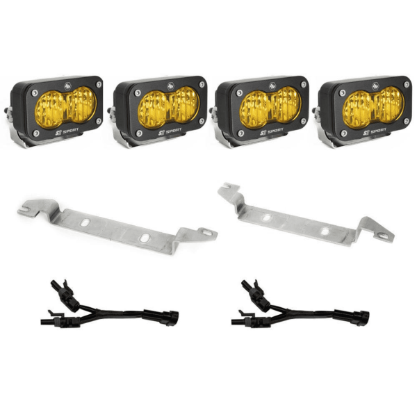 Kit de faros S2 sport ambar para tacoma 24+ BAJA DESIGNS