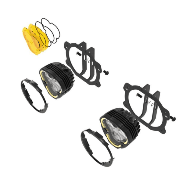Kit Flex era 3 dual masterpack / par Jeep JL/JT/JK defensa de plastico KC - Imagen 4