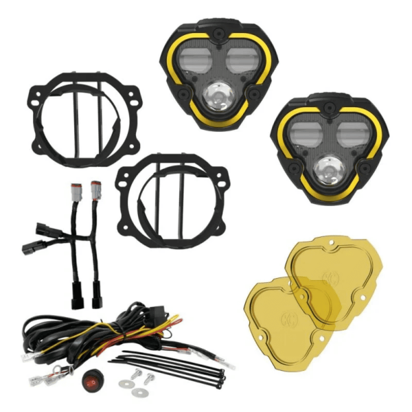Kit Flex era 3 dual masterpack / par Jeep JL/JT/JK defensa de plastico KC