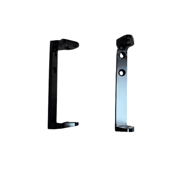 Par de bases para montar faros LP4 en cuero race chupacabra