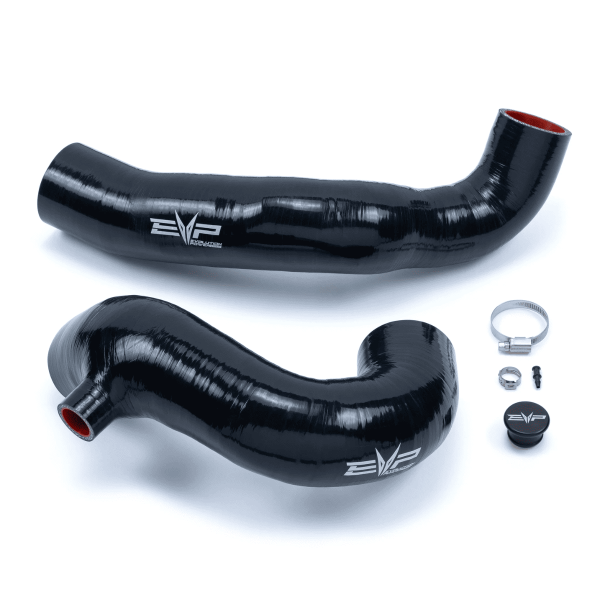 Mangueras de silicon negras para valvula de alivio Maverick R EVOLUTION