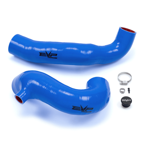Mangueras de silicon azules para valvula de alivio Maverick R EVOLUTION