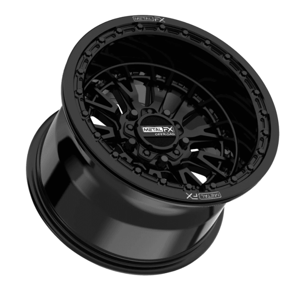 Rin slayer R beadlock negro satinado (15x10 - 5x114.3) METAL FX - Imagen 2
