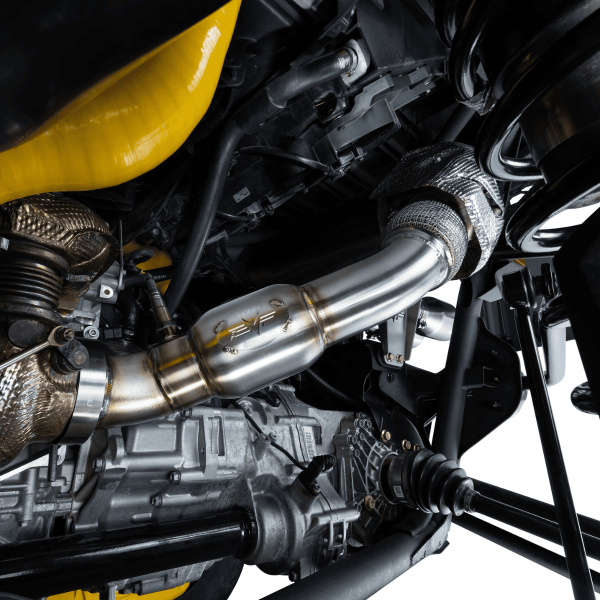 Down pipe 3" con resonador Maverick R Evolution - Imagen 2