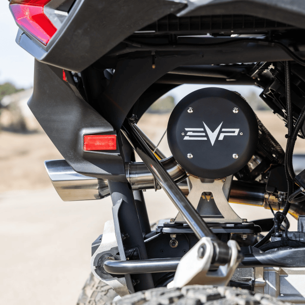Silenciadores racing dynamic doble salida Maverick R (puntas inox.) EVOLUTION - Imagen 2