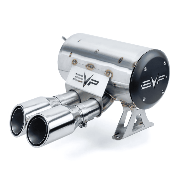 Silenciadores racing dynamic doble salida Maverick R (puntas inox.) EVOLUTION