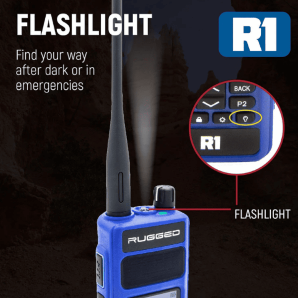 Kit de radios R1 Bussiness Band con maletín portatil RUGGED - Imagen 7