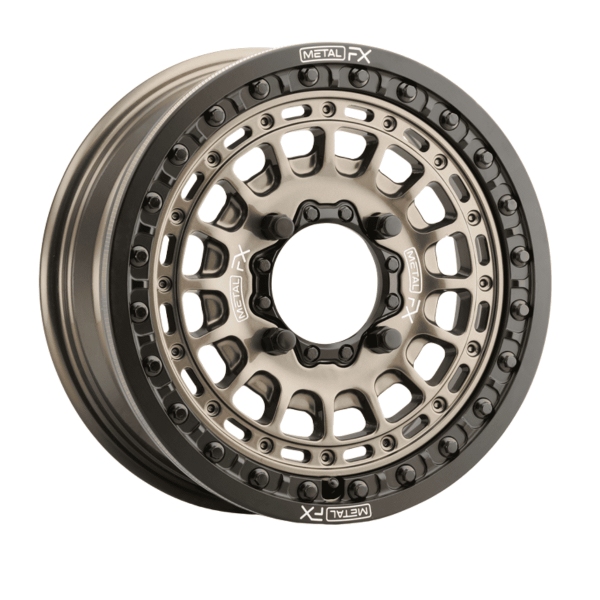 Rin hitman beadlock bronze con negro (15x6 - 4x156) METAL FX