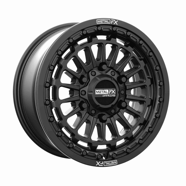 Rin delta R beadlock negro satinado (15x10 - 6x139.7) METAL FX