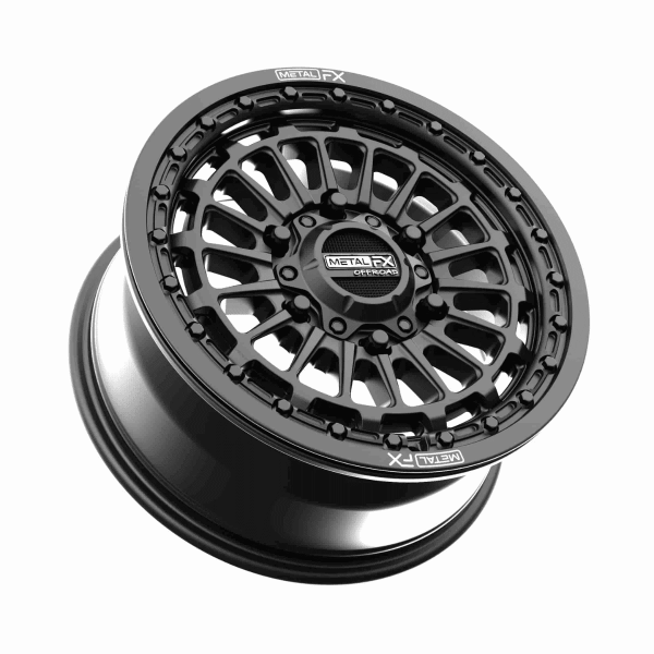 Rin delta R beadlock negro satinado (15x7 - 6x139.7) METAL FX