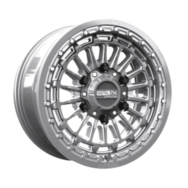 Rin delta R beadlock gunmetal contrast cut (15x7 - 6x139.7) METAL FX