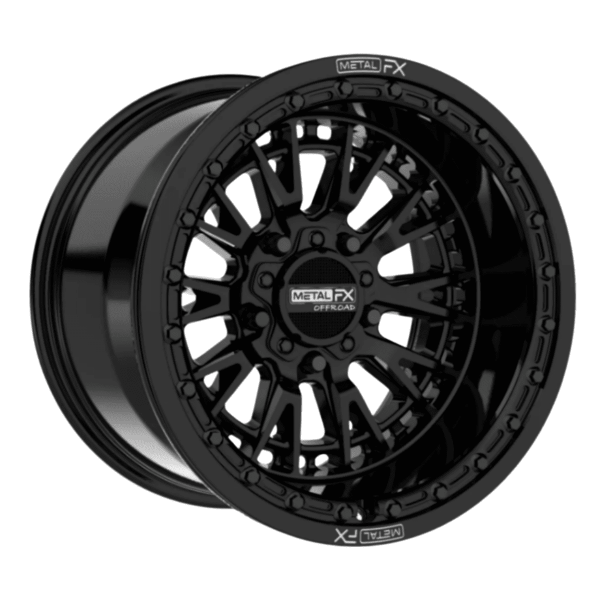 Rin slayer R beadlock negro brillante (15x10 - 5x114.3) METAL FX