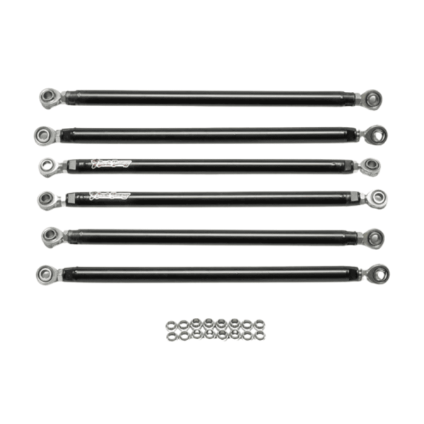 Set de barras traseras rectas reforzadas cromolio (Maverick R) SHOCK THERAPY