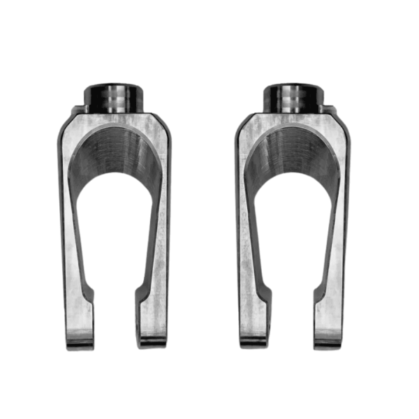 Horquillas para amortiguadores frontales Rzr pro R / turbo R mts