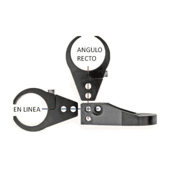 Abrazadera con base para antena 1.875" RUGGED