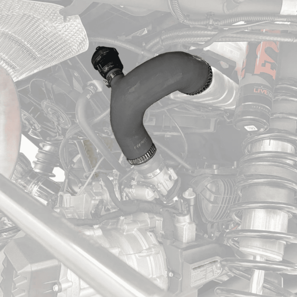 Kit de manguera negra y valvula de alivio maverick R RPM - Imagen 2