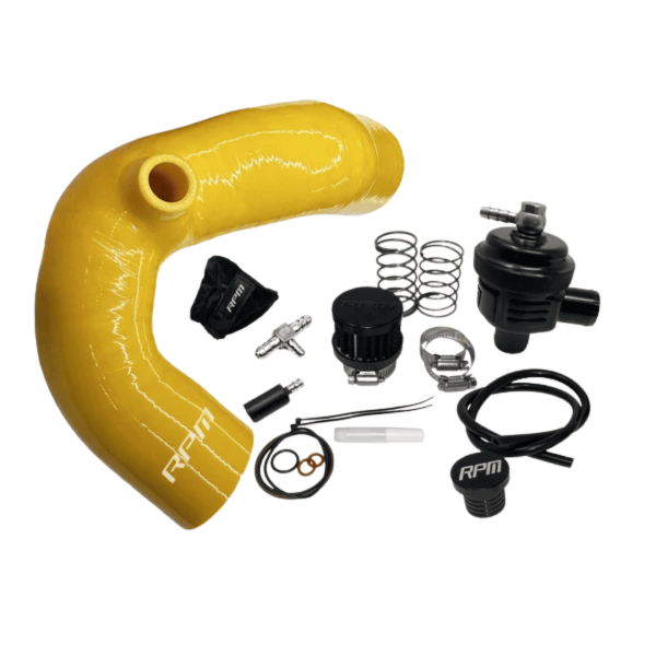 Kit de manguera amarilla y valvula de alivio maverick R RPM