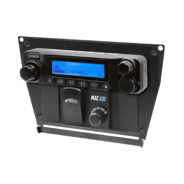 Kit de montaje para radio con base para switches rzr (PRO XP, TURBO R Y PRO R) RUGGED