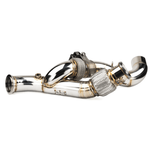 Midpipe 3" con cut out colilla inox. maverick R RPM - Imagen 3