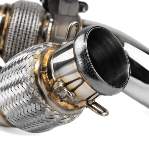 Midpipe 3" con cut out colilla inox. maverick R RPM - Imagen 5