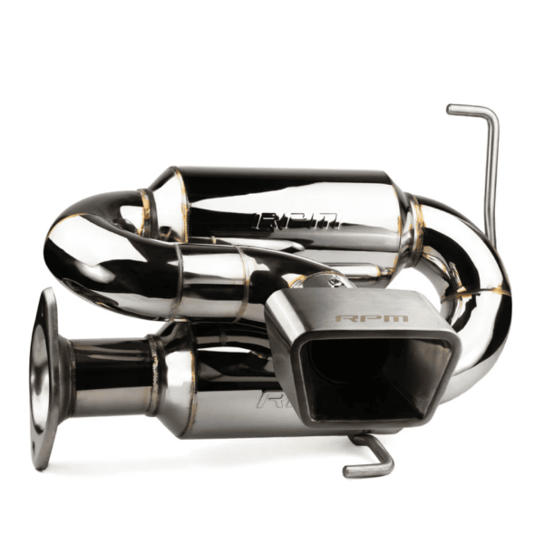 Silenciadores dual sport punta azul para rzr PRO R RPM - Imagen 3