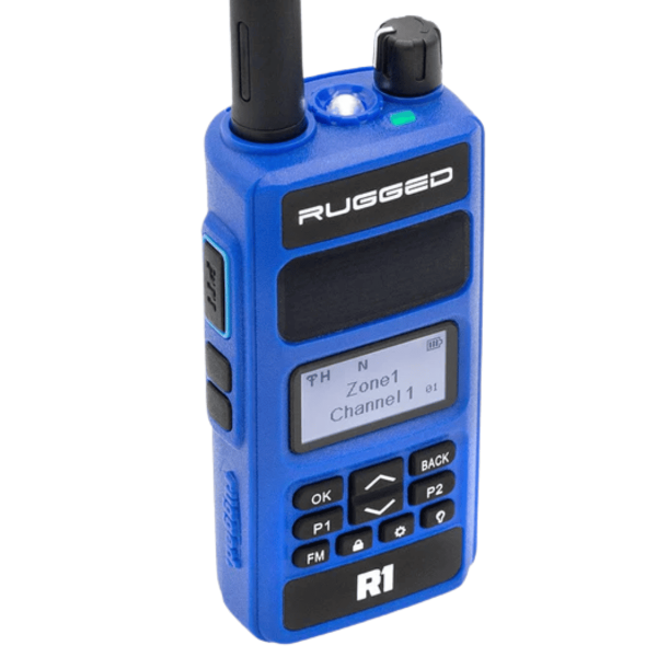 Radio portátil R1 Business Band azul RUGGED