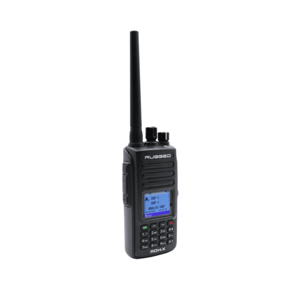 Radio portátil RDH-X Business Band negro RUGGED