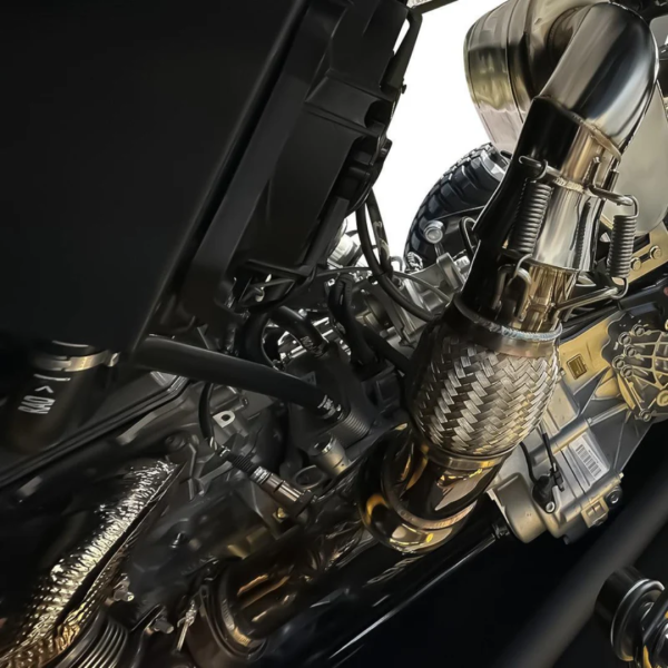 Midpipe 3" con resonador maverick R RPM - Imagen 2