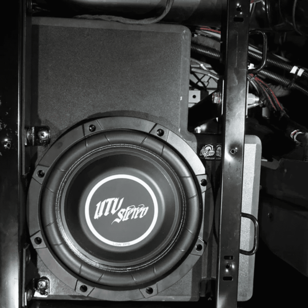 Cajon para subwoofer 10" trasero Rzr pro xp / turbo r / pro r 4P UTV STEREO - Imagen 2