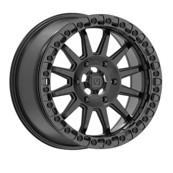Rin V09 beadlock gris grafito cepillado (15x7 6x139.7) VALOR