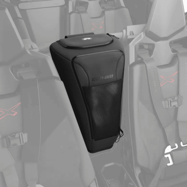 Bolsa central para Maverick R asientos delanteros 4 plazas can-am.